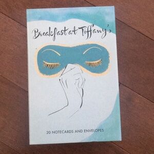 Breakfast at Tiffany’s notecard set